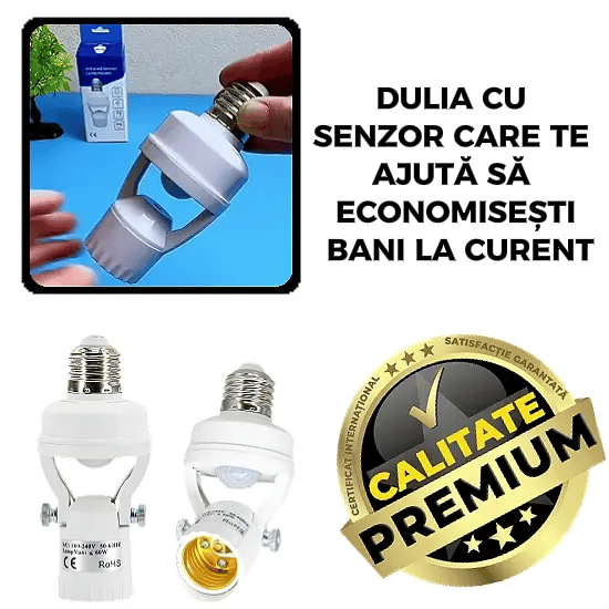 Dulie Inteligentă cu Senzor Mișcare - LightGuard™