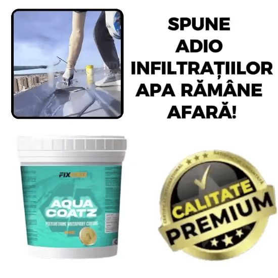 Soluție De Etanșare AquaCoatz™ - 1L - TRANSPORT GRATIS