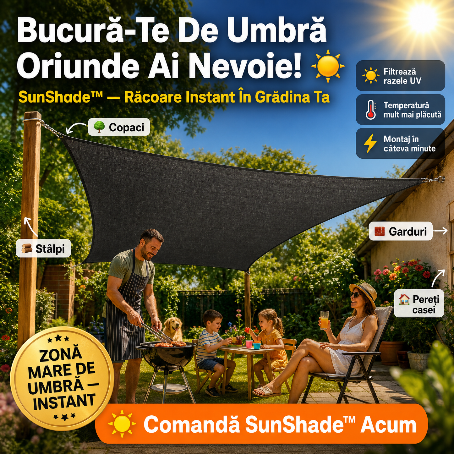 Velă De Umbrire SunShade™