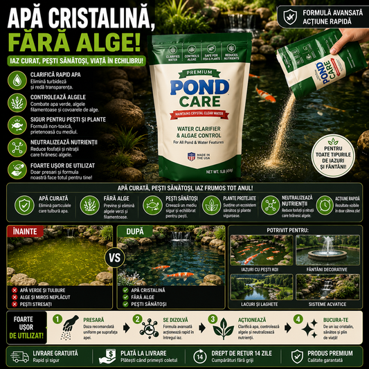 Soluție pentru Apă Limpede PondCrystal™