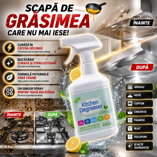 Spray Degresant Pentru Bucătărie-  GreaseOff™