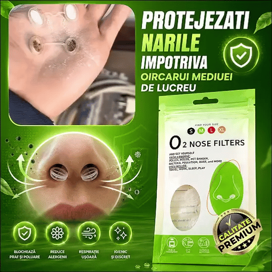 Filtru Nazal Anti-Praf DustGuard™