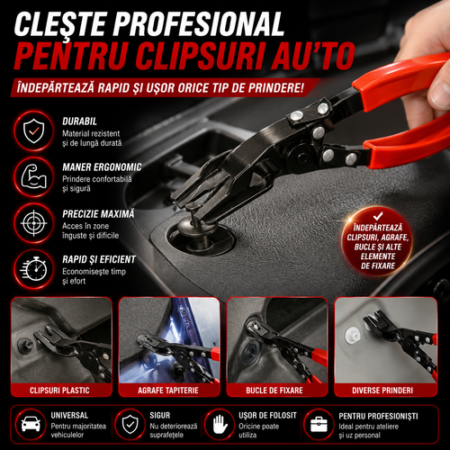Clește pentru Demontare  - ClipMaster™