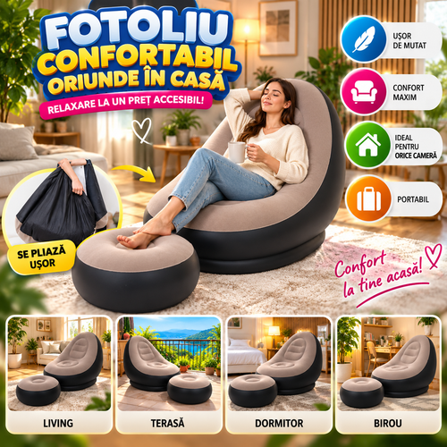 Fotoliu Gonflabil ConfortMax™