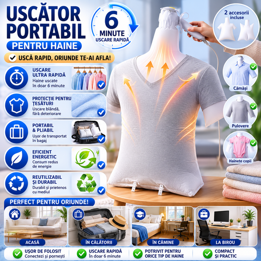 Uscător Rapid Pentru Haine DryBag™