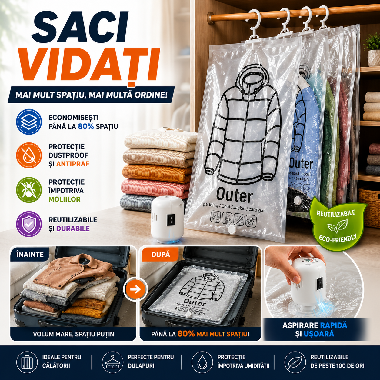 Saci Vidați SpaceBag™