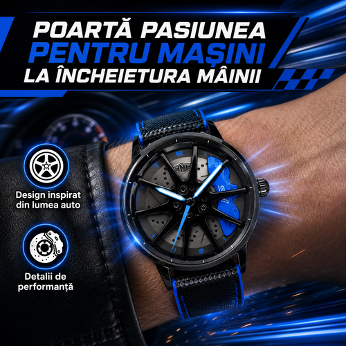 Ceas Inspirat Din Jante Auto RimMaster™