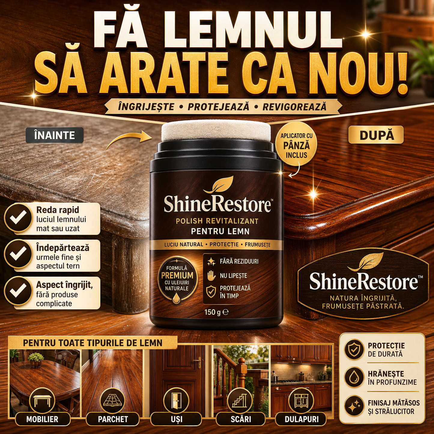 Pastă Pentru Lustruire Universală – ShineRestore™