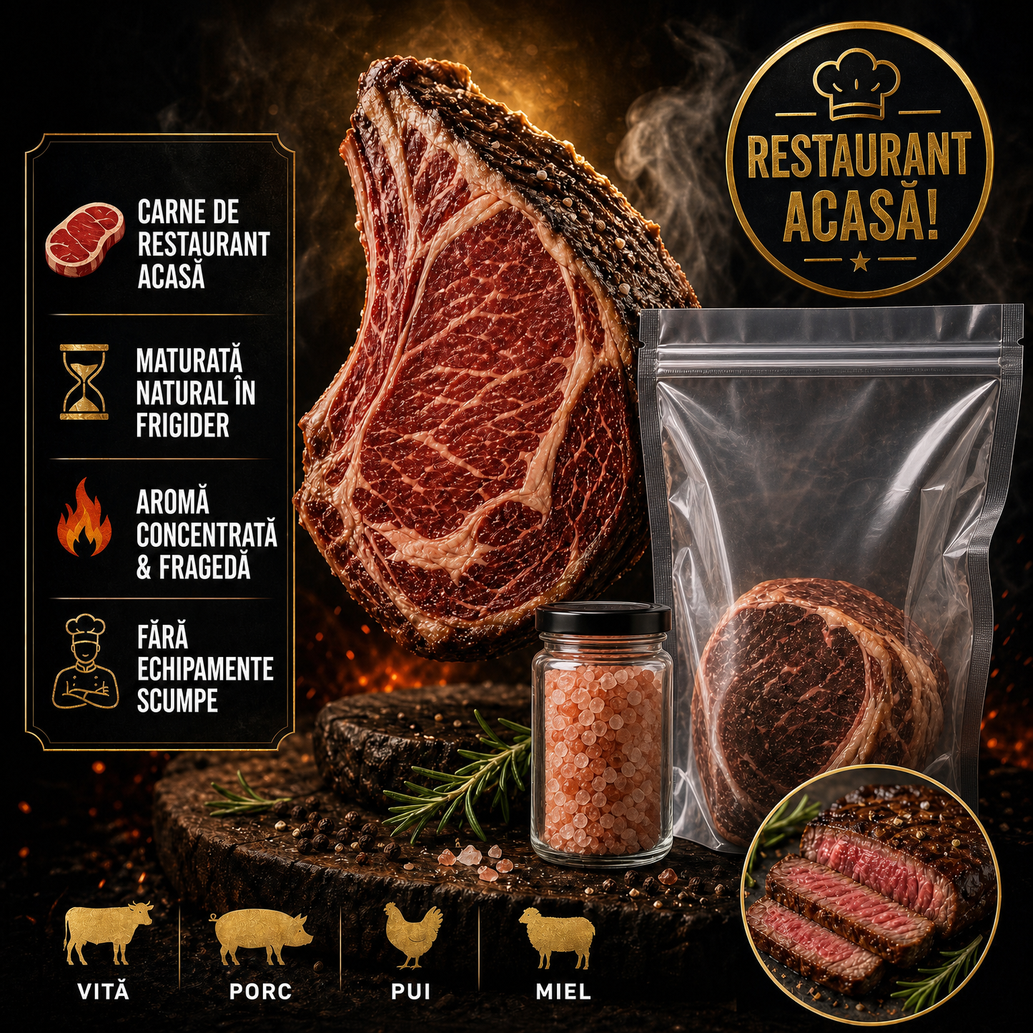 Kit Maturare Carne SteakMaster™