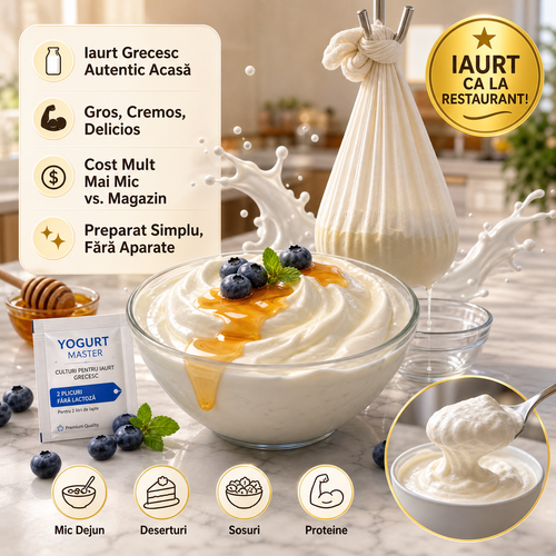 Kit Iaurt Grecesc YogurtMaster™